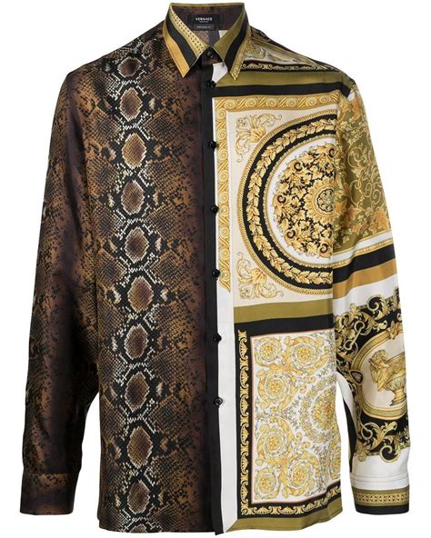 Versace Camicia in seta the cup of the gods for Men 